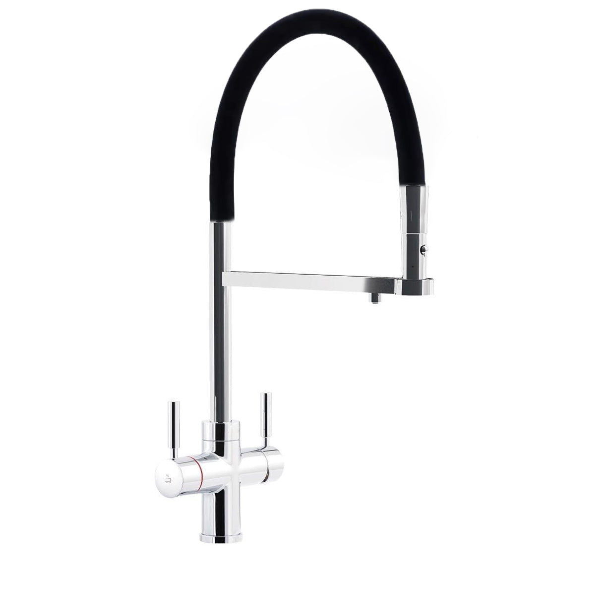 Reginox Aqubezi BN 4-In-1 Boiling Water Tap System - Brushed Nickel