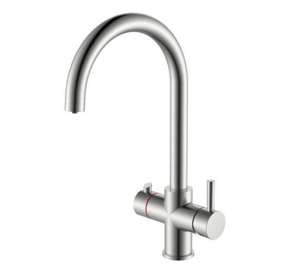 Reginox Attenzi BN 3-in-1 Boiling Water Tap System Brushed Nickel