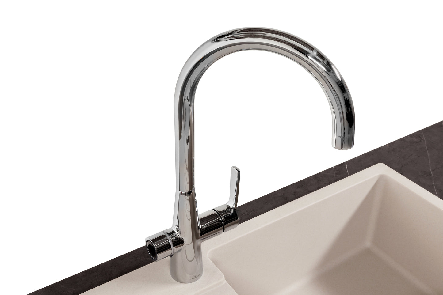 Reginox Aquadzi 4-In-1 boiling water Tap System - Polished Chrome