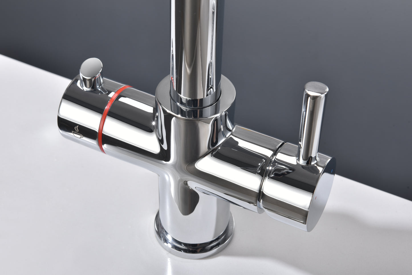 Reginox Tribezi CH 3-In-1 Boiling Water Tap System - Polished Chrome